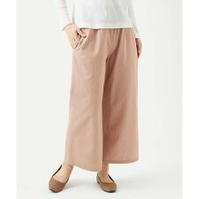 [洗える]レーヨンエステルストレッチパンツ