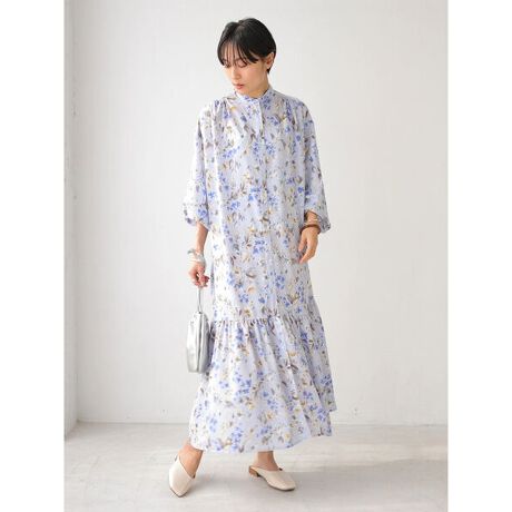 サテンティアードワンピース アメリカンホリック American Holic Ha11l0h0490 ファッション通販 マルイウェブチャネル