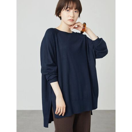 ラグランサイドスリットニットチュニック アメリカンホリック American Holic Ha21l2g0100 ファッション通販 マルイウェブチャネル