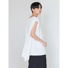 接触冷感フレンチスリーブカットチュニック