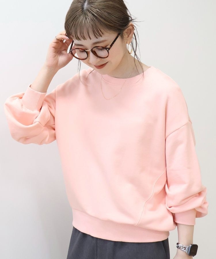 ESSENTIAL 薄手ピンク トレナー 2025春夏 ESSENTIAL 薄手ピンク トレナー 2025春夏 2025年春夏トレンド