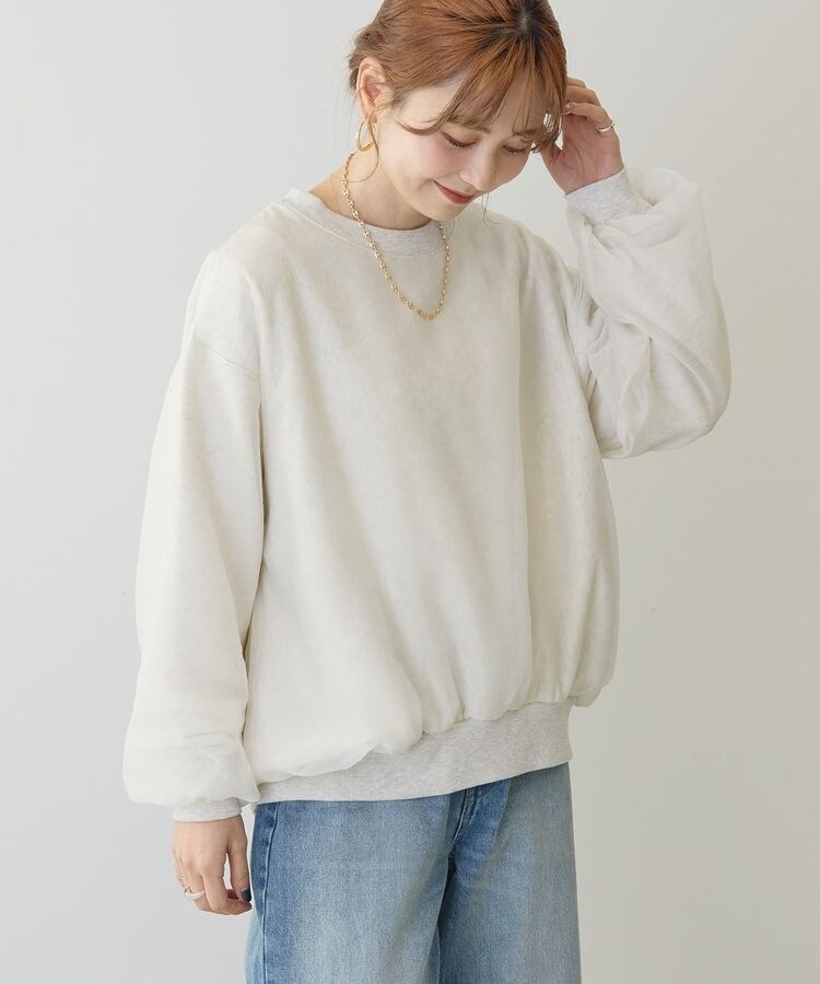 ArgueCulture Oversizeラインスウェットトレーナー レイヤード Argue Culture(アーギューカルチャー) スウェット・トレーナー
