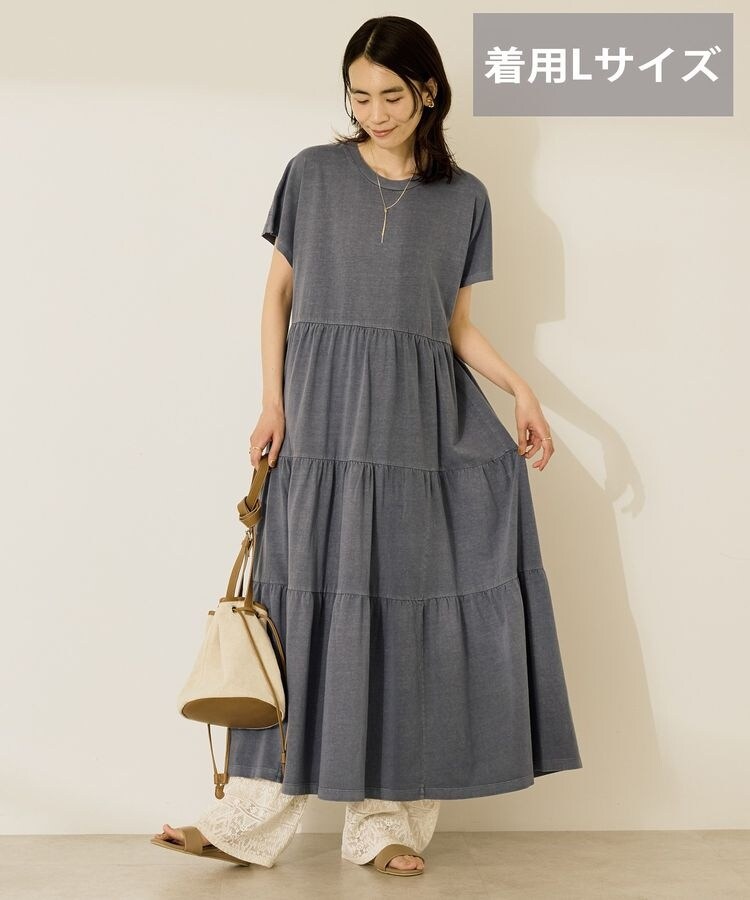 選べる丈】加工ティアードワンピース | アメリカンホリック(AMERICAN