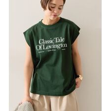 ロゴノースリーブTシャツ