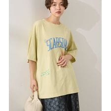 総柄ロゴTシャツ