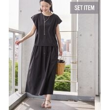 アメリカンホリック(AMERICAN HOLIC)の【多機能】タックトップス＋ギャザースカート