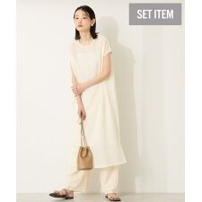 ポコポコノースリーブワンピース【インナー付き】