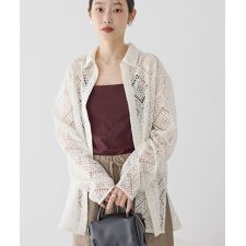 レース長袖シャツ