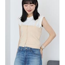 【2WAY】ニットチューブトップ