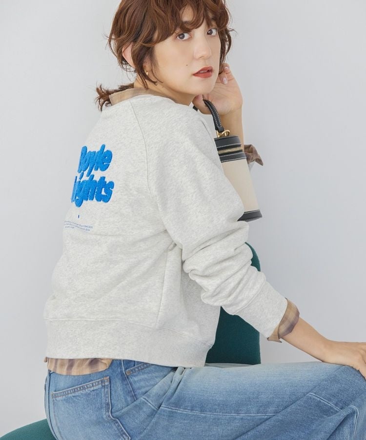 サガラ刺繍裏毛プルオーバー | アメリカンホリック(AMERICAN HOLIC