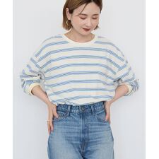 アメリカンホリック(AMERICAN HOLIC)のアソートボーダーロングTシャツ／チュニック