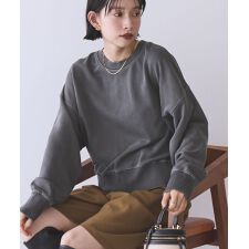 ピグメント裏毛プルオーバー