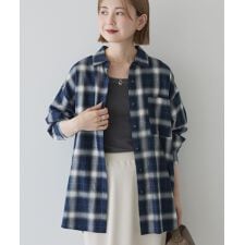 アメリカンホリック(AMERICAN HOLIC)のビエラ起毛チェックシャツ