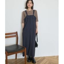 アメリカンホリック(AMERICAN HOLIC)のストライプジャンパースカート