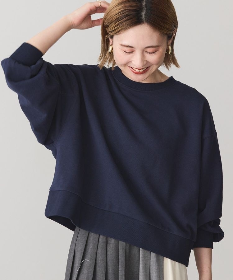 SLOBE IENA ビックシルエットピグメント裏毛プルオーバー SLOBE IENA トレーナー スウェット 「WEB限定/追加2」ビック