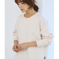 アメリカンホリック(AMERICAN HOLIC)の【配色】バイパチクルーネックニットプルオーバー＜静電気軽減＞