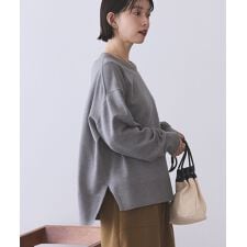 アメリカンホリック(AMERICAN HOLIC)の【WEB限定】バイパチサイドスリットニットプルオーバー＜静電気軽減＞