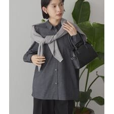 アメリカンホリック(AMERICAN HOLIC)のイージーケアコクーンバックタックシャツ