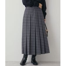 アメリカンホリック(AMERICAN HOLIC)のT／Rタータンチェックプリーツスカート