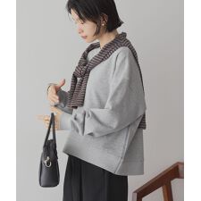 アメリカンホリック(AMERICAN HOLIC)の配色ライン裏毛プルオーバー