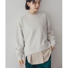 アメリカンホリック(AMERICAN HOLIC)の配色ライン裏毛プルオーバー