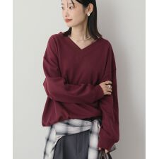 アメリカンホリック(AMERICAN HOLIC)のVネックワンポイントロゴスウェットプルオーバー