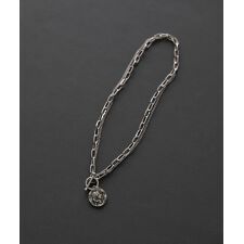 アメリカンホリック(AMERICAN HOLIC)のコイントップダブルチェーンネックレス