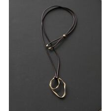 アメリカンホリック(AMERICAN HOLIC)のダブルメタル スライドロングネックレス