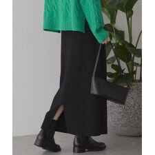 アメリカンホリック(AMERICAN HOLIC)のバイパチ総針ニットタイトスカート＜静電気軽減＞