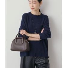 アメリカンホリック(AMERICAN HOLIC)のバイパチモックネックニットプルオーバー＜静電気軽減＞