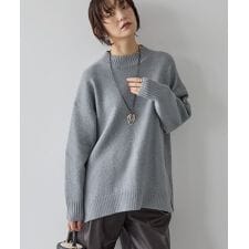 アメリカンホリック(AMERICAN HOLIC)のサイドスリットハイネックプルオーバー