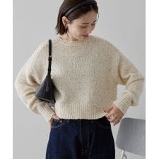 アメリカンホリック(AMERICAN HOLIC)のラメmixネップニットプルオーバー