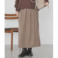 カットコーデュロイスカート