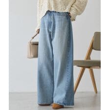 バギーデニムパンツ