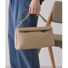 【2WAY】ワンハンドルフラップショルダー