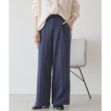 センタータックワイドスウェットパンツ