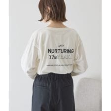NURTURING 刺繍ロゴロンT