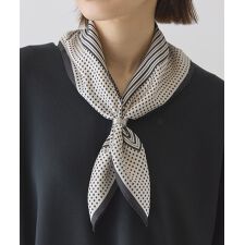 【リングSET】ドット柄スカーフ
