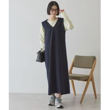 スキッパーポンチパーカーワンピース