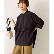 WEB限定】接触冷感バンドカラーシャツチュニック | アメリカンホリック 