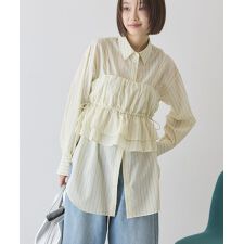 【2点セット・イージーケア】ビスチェ＋シャツ