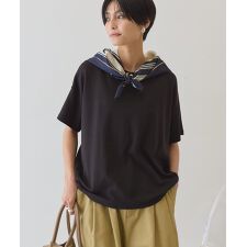 【接触冷感+UVカット】半袖コクーンカットプルオーバー