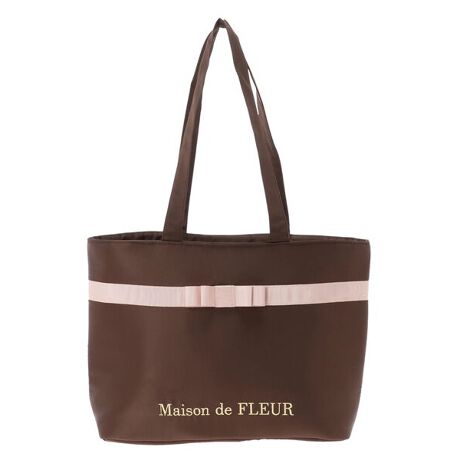 ブランドロゴサテンpcトートバッグ メゾン ド フルール Maison De Fleur ファッション通販 マルイウェブチャネル Ca000 4 68 01