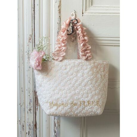 フラワー刺繍フリルハンドルトートバッグ メゾン ド フルール Maison De Fleur ファッション通販 マルイウェブチャネル Cb001 2 32 01 フラワー刺繍フリルハンドルトートバッグ メゾン ド フルール Maison De Fleur ファッション通販 マルイウェブチャネル Cb001 2 32 01