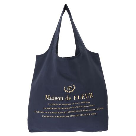 ブランドロゴエコバッグ メゾン ド フルール Maison De Fleur 8a11f0j3700 ファッション通販 マルイウェブチャネル