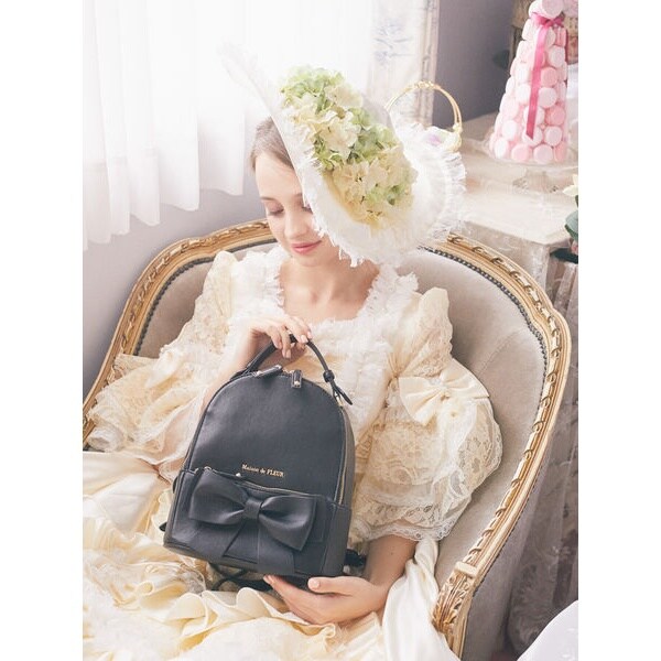 ソリッドリボンリュック | メゾン ド フルール(Maison de FLEUR