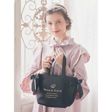 サイドリボン保冷ランチバッグ | メゾン ド フルール(Maison de FLEUR 