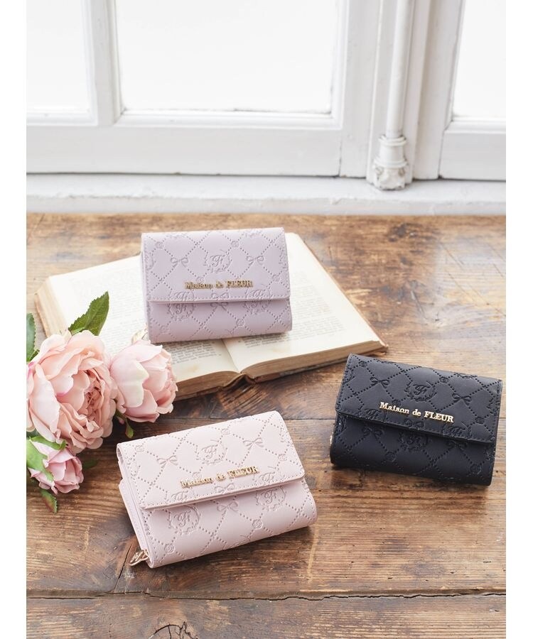 カラーモノグラムウォレット | メゾン ド フルール(Maison de FLEUR