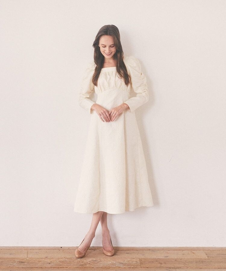 Fleur knit mini dress アンドマリーワンピース ANDMARY】Fleur knit mini dress