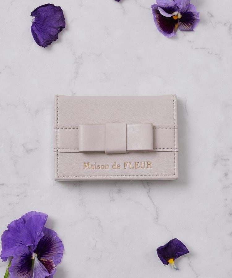 メゾン ド フルール(Maison de FLEUR) レディース 名刺入れ